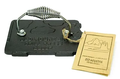 Old Mountain Cast Iron Cow Grill Press 0166-10151