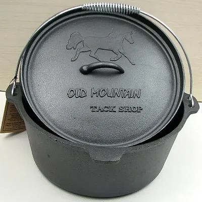 Tack Shop 8 qt Dutch Oven no feet 0166-10577