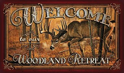 Welcome Deer Door Mat 017-1860