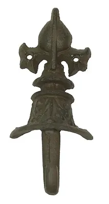 Cast Iron Helmet Hooks Set of 6 0170-01553