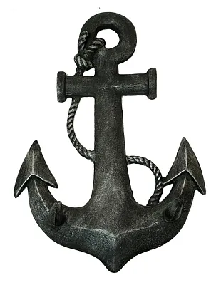 Large Cast Iron Boat Anchor 0170-05454