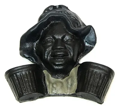 Black Man Match Holder 0170-07642