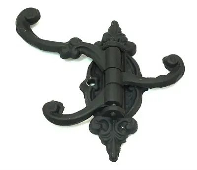 Cast Iron Swivel Hook Black Single 0170J-01658