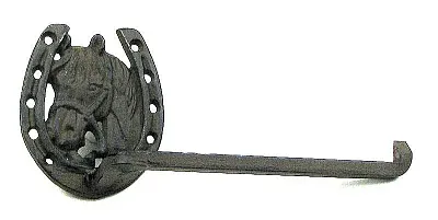 Horse Horseshoe Toilet Paper Holder 0170J-04207