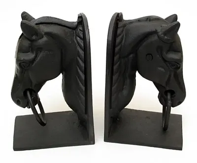 Cast Iron Horse Head Bookend 0170J-04647
