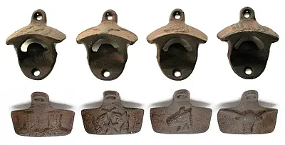 Western Cast Iron Rust Bottle Openers Set of 4 0170J-07496