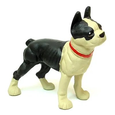 Cast Iron Door Stop Bulldog Boston Terrier 0170J-14610