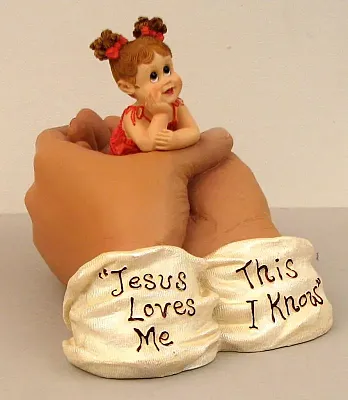 &quot;IN HIS HANDS&quot; Jesus Loves Me 0183-01037