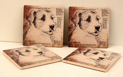 Jack Russell Terrier Coasters Set of 4 0183-36514