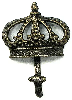 Antique Gold Crown Hook 0184-0580G