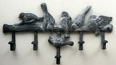 Multi Bird Hook Gray 0184-6291G