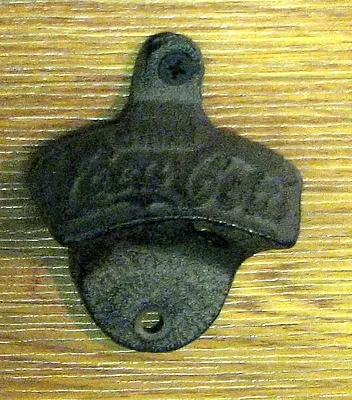 Cast Iron Rust CC Wall Mount Bottle Opener Set of 2 0184J-1112
