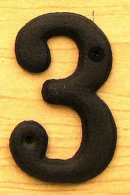 Solid Cast Iron Number 3 0184J-13021-3