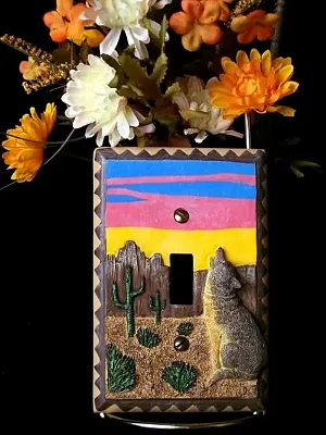 Light Switch Cover Single - Southwestern 0191-99155