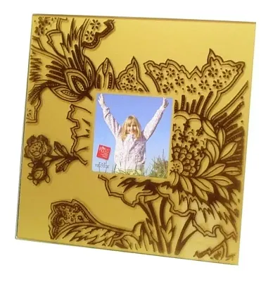Velvet Square Frame - Gold 0193-36439