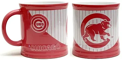 MLB Chicago Cubs Pink Stripe Mug 15oz 0193-635401