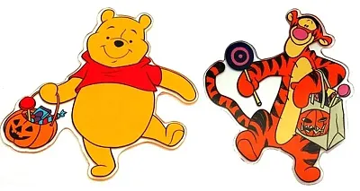 Disney Pooh and Friends Halloween Window Jelz Set of 2 0197-9220