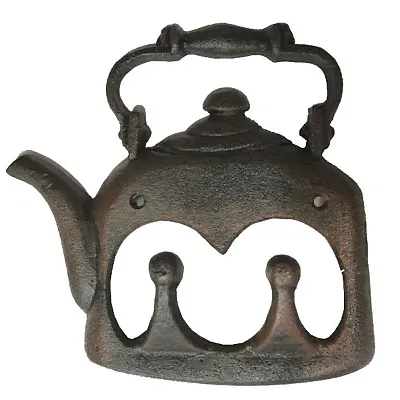 Tea Pot Key Hook Cast Iron 021-52302