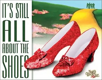 Tin Sign - WOZ - About The Shoes 034-1904