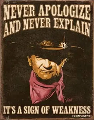 JOHN WAYNE - Sign of Weakness 034-2013