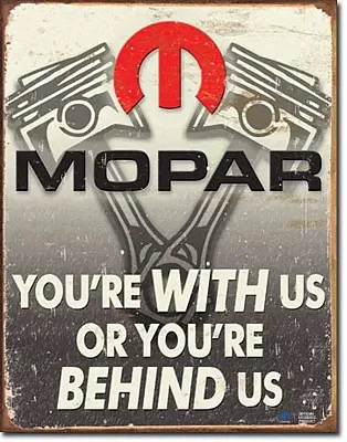 MOPAR With Us or Behind Us 034-2015