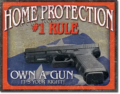 Home Protection #1 Rule - Own one 034-2130