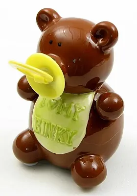 Bear Binky Money Bank 049-11656