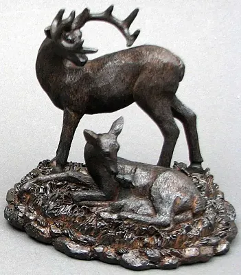 Resin Deer Family 049-14092