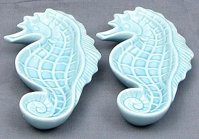 Ceramic Seahorse Set/2 049-14344
