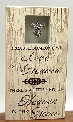 Heaven In Our Home Plaque 049-15333
