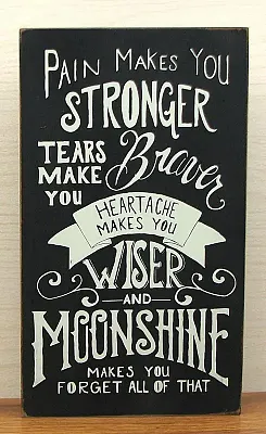 Wood Moonshine Wall Box 049-15873