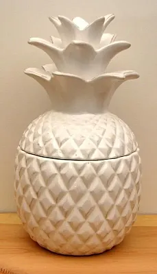 Ceramic Pineapple Jar 049-17316