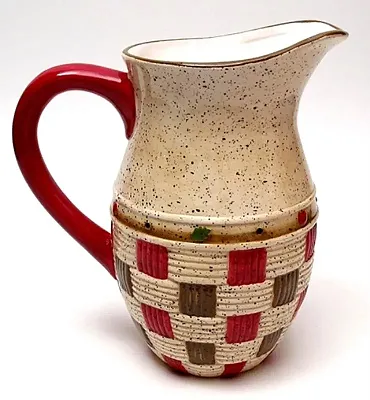 Apple Basket Water Pitcher 049-28760