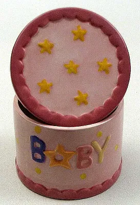 Cermamic Baby Trinket Box 049-30247
