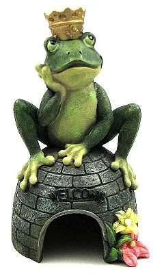 Resin Frog House 049-51049