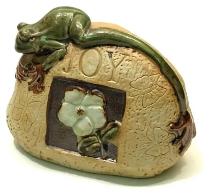 Frog Garden Sign Joy 049-56080