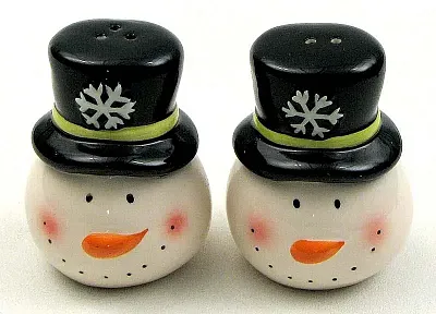 Snowman Salt and Pepper Set 049-63917B