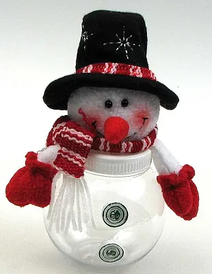 Snowman Treat Jar 049-63932B