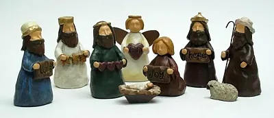 Mini Nativity Nine Piece Set 049-69021