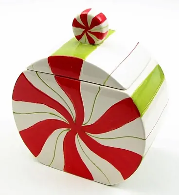 Peppermint Twist Goody Jar 049-92128