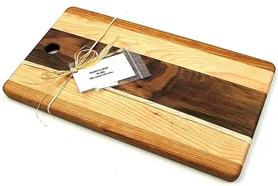 Multi Wood Flat Grain Cutting Board 077-FBM01
