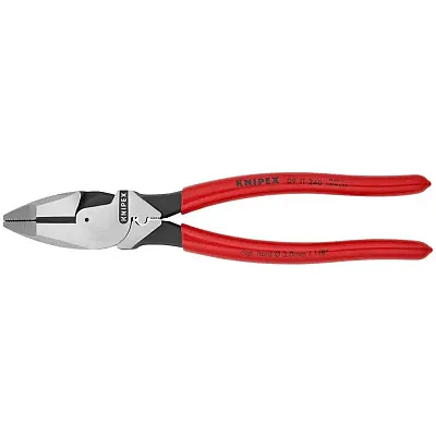 Knipex High Leverage Linemans Pliers New England Fish Tape Puller Crimper
