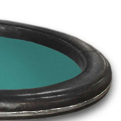 Bluish Green Casino Grade Wool Blend Speed Cloth