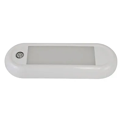 Scandvik 7&quot; Oval Dome Light w/Switch &amp; Dimming - 12/24V