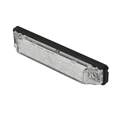 Scandvik 4&quot; LED Light Strip - White w/Gasket - 12V