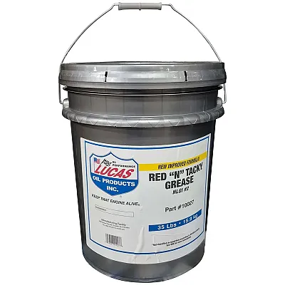 Lucas Oil Red N Tacky Grease ??? 35 Pound Pail