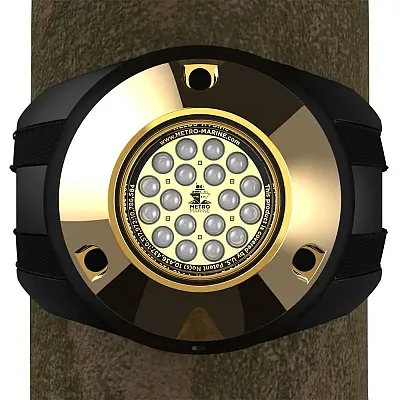 Metro Marine High-Output Piling Mount Underwater Light w/Intelligent Monochromat