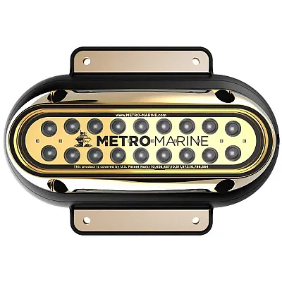 Metro Marine High-Output Elongated Surface Mount Light w/Intelligent Monochromat