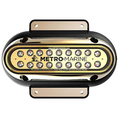 Metro Marine High-Output Elongated Surface Mount Light w/Intelligent Full Spectr