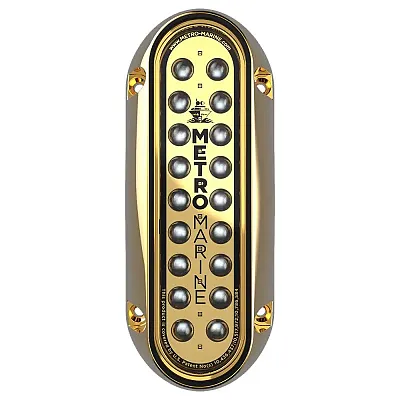 Metro Marine High-Output Elongated Vertical Mount Light w/Intelligent Monochroma